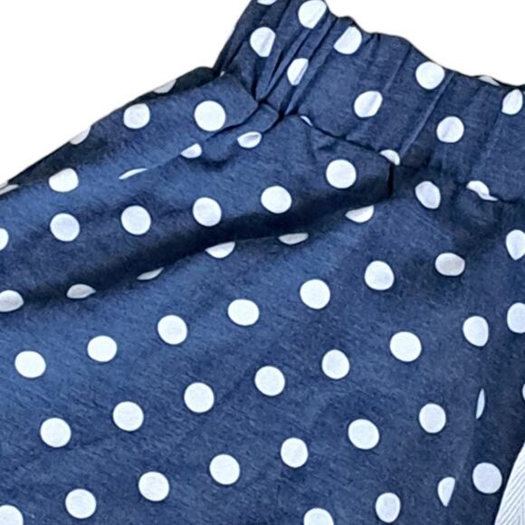 NWT Tucker + Tate Girls Navy White Polka Dot Swing Shorts Size 7 - Picture 3 of 6